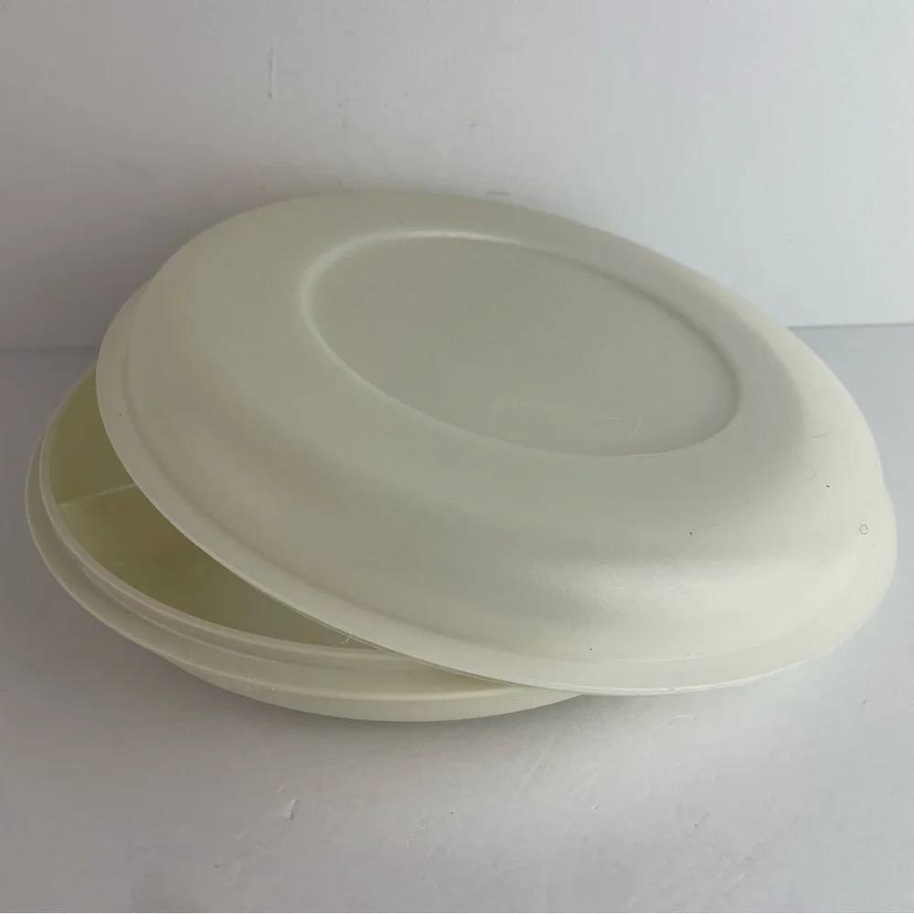 Tupperware Covered Divided Storage Dish 1708-6